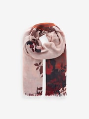 Rose Trail Ecru - Lätt Scarf - Bild 4 av 6
