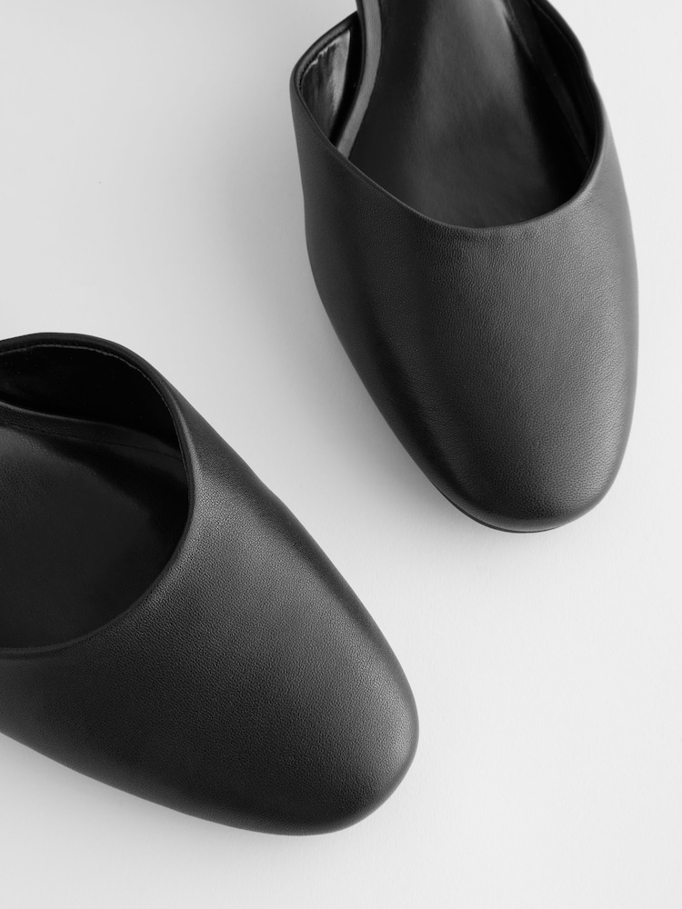 črna - Forever Comfort® Leather Round Toe Block čevlji z visoko peto - Slika 6 iz 6 črna - Forever Comfort® Leather Round Toe Block čevlji z visoko peto - Slika 6 iz 6