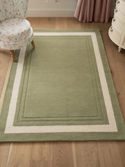 Laura Ashley Sage Lewes Rug - Image 1 of 3