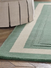 Laura Ashley Fern Green Lewes Rug - Image 3 of 6