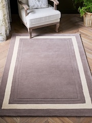 Laura Ashley Dove Grey Lewes Rug - Image 1 of 3