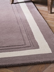 Laura Ashley Dove Grey Lewes Rug - Image 2 of 3