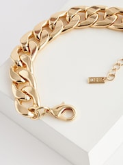 Gold Tone Chunky Chain Bracelet - Image 6 of 6