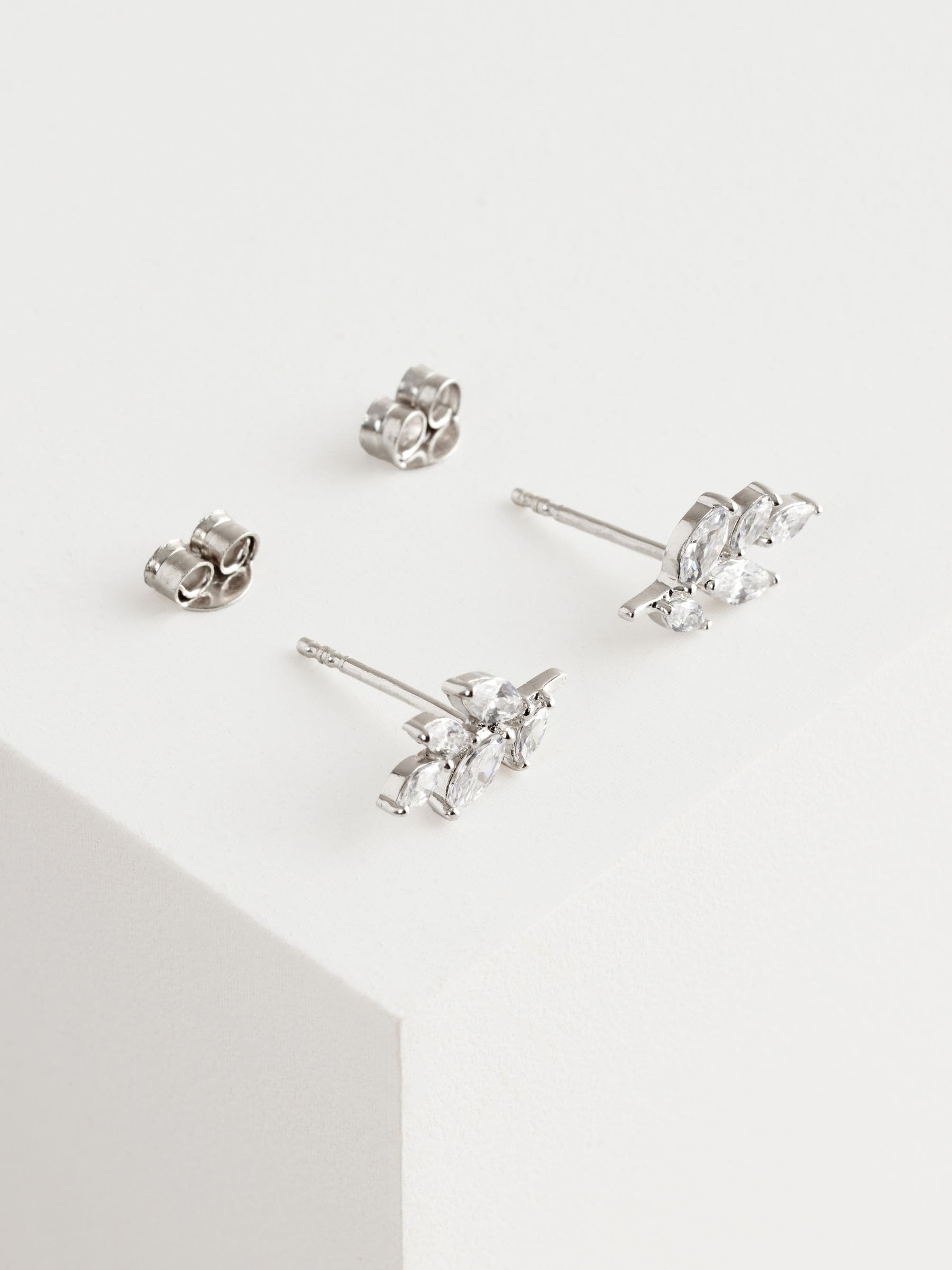 Silver earrings next discount