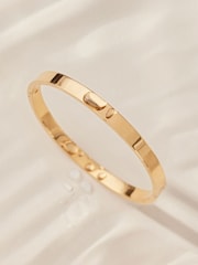 Gold Tone Stainless Steel Bangle - Image 6 of 6