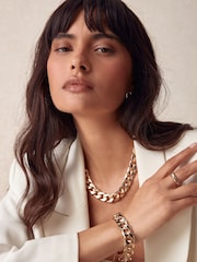 Tonalité d'or - Collier à gros maillons - Image 3 de 6