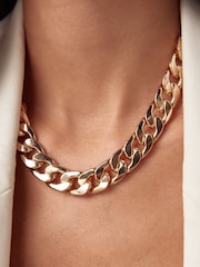 Tonalité d'or - Collier à gros maillons - Image 4 de 6