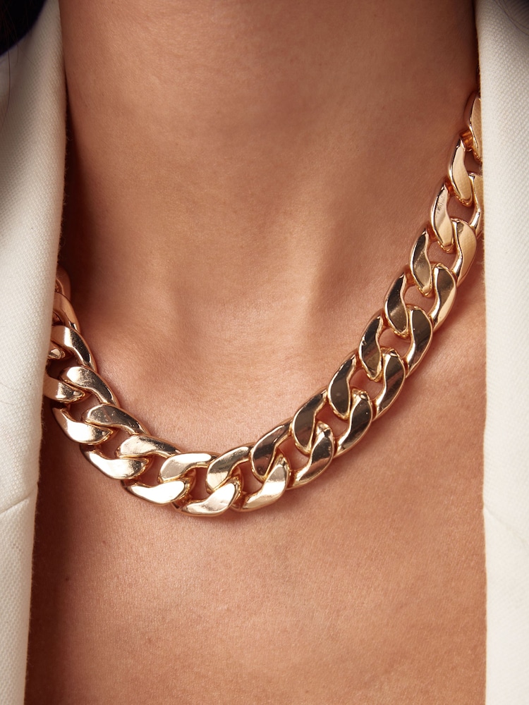 Tonalité d'or - Collier à gros maillons - Image 4 of 6
