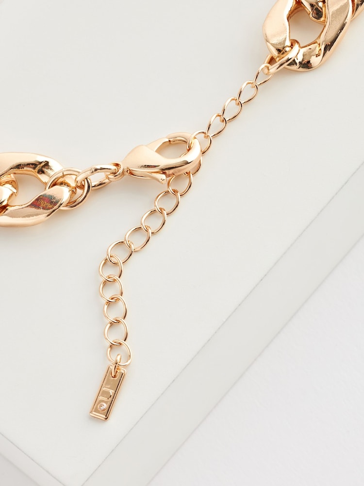 Tonalité d'or - Collier à gros maillons - Image 6 of 6