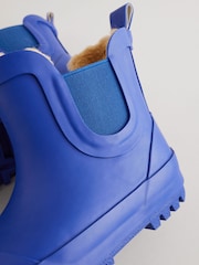 Blue Warm Lined Ankle Wellies - Image 5 of 5