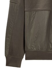 Weekend Offender Mens Green Castle Sirenko Sweat Top - Image 6 of 6
