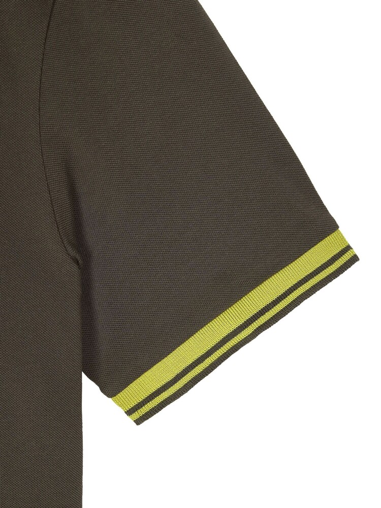 Weekend Offender Mens Levanto Tipped Short Sleeve Logo Polo Shirt - Image 6 of 6