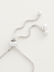 Sterling Silver Marquise Opalite Pully Bracelet - Image 4 of 4