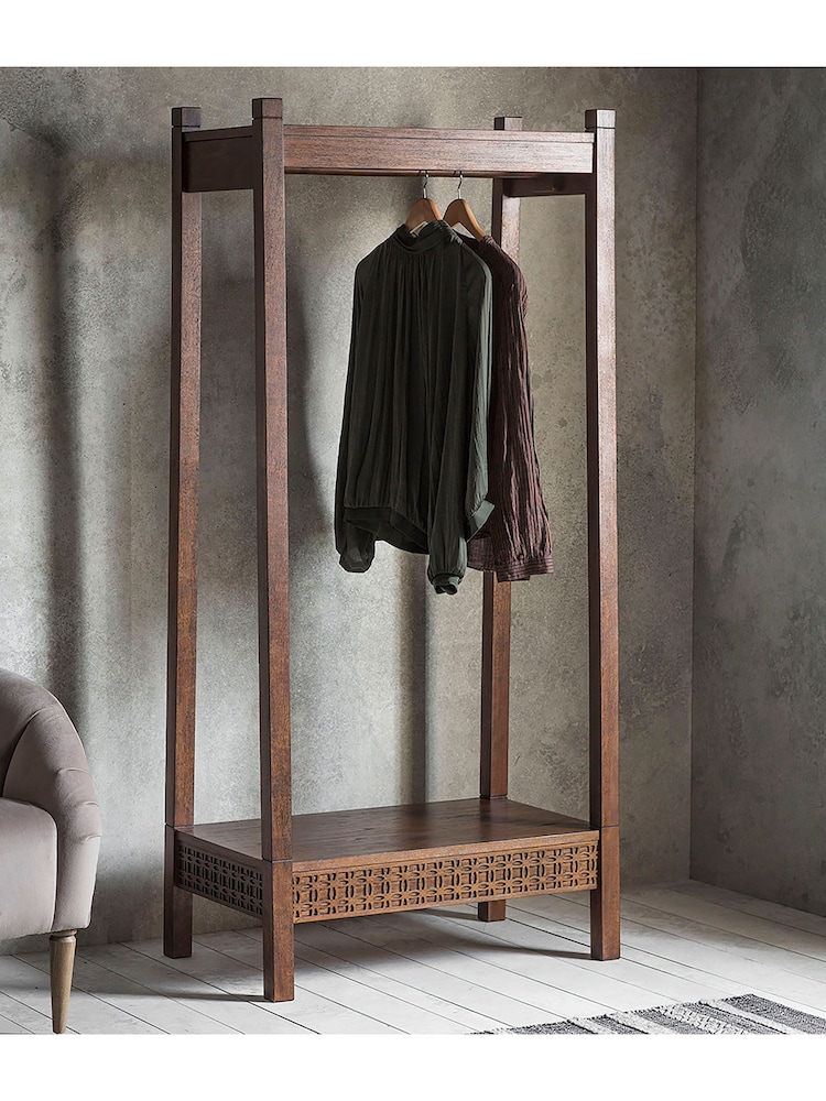 Gallery Home Brown Boho Retreat Open Wardrobe - Image 1 of 4
