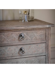 Gallery Home Natural Wood Mustique 5 Drawer Lingerie Chest - Image 3 of 5
