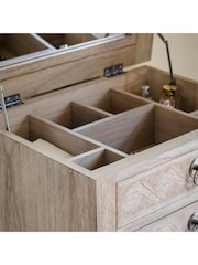 Gallery Home Natural Wood Mustique 5 Drawer Lingerie Chest - Image 4 of 5