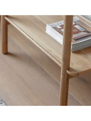 Gallery Home Oak Kingham Open Wardrobe - Image 2 of 4