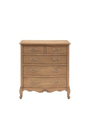 Gallery Home Weathered Chic 5 Drawer Chest - Image 3 of 14