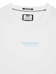 Weekend Offender Mens White Millergrove T-Shirt - Image 6 of 7