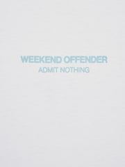 Weekend Offender Mens White Millergrove T-Shirt - Image 7 of 7