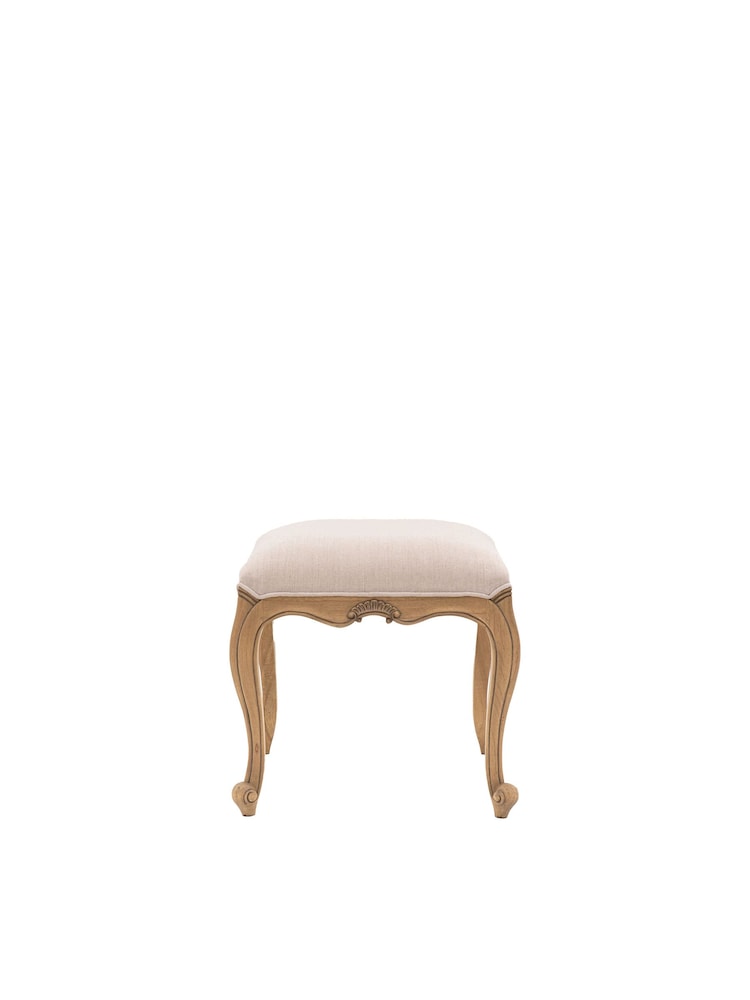 Gallery Home Weathered Chic Dressing Stool - Image 4 of 4