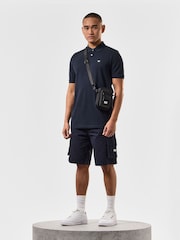 Weekend Offender Mens Mascia Logo 100% Cotton Cargo Shorts - Image 3 of 6