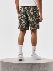 Weekend Offender Mens Green Rain Camo Anzio Camo Shorts - Image 2 of 6