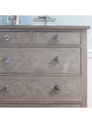 Gallery Home Natural Wood Mustique 5 Drawer Chest - Image 2 of 4