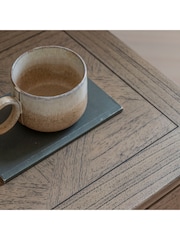 Gallery Home Natural Wood Mustique 2 Drawer Bedside Table - Image 5 of 6