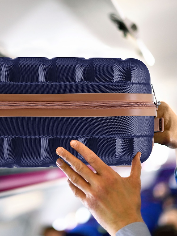 Flight Knight Easyjet Size Blue Hard Shell ABS Cabin Carry On Case Luggage - Image 7 of 7