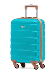Flight Knight Easyjet Size Hard Shell ABS Cabin Carry On Case Blue Luggage - Image 1 of 7
