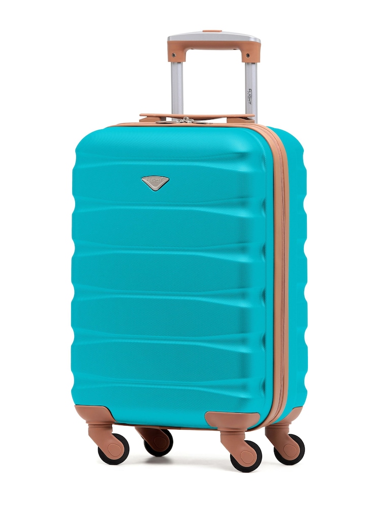 Flight Knight Easyjet Size Hard Shell ABS Cabin Carry On Case Blue Luggage - Image 1 of 7