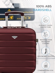 Flight Knight Gold Large Check in Case EasyJet Carry On Suitcases Set Of Two (Underseat & Overhead Bag Sizes) - Image 4 of 7