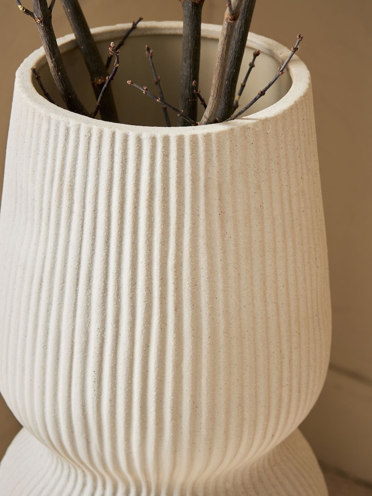 Natural Organic Textured Extra Large Vase - Image 2 of 4