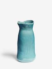 Blue Organic Shaped Vase - Image 3 of 4