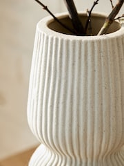 Natural Organic Textured Medium Vase - Image 2 of 4