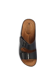 Pavers Black Pavers Adjustable Black Mule Sandals - Image 5 of 6