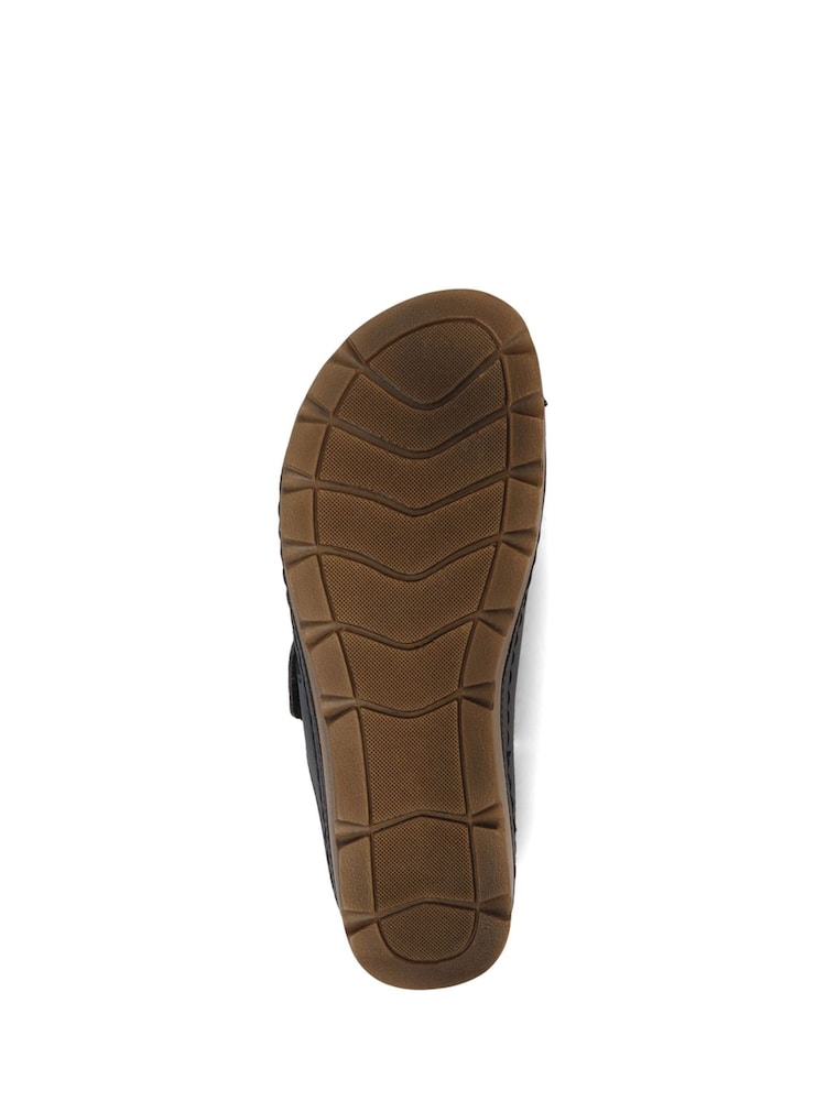 Pavers Black Pavers Adjustable Black Mule Sandals - Image 6 of 6