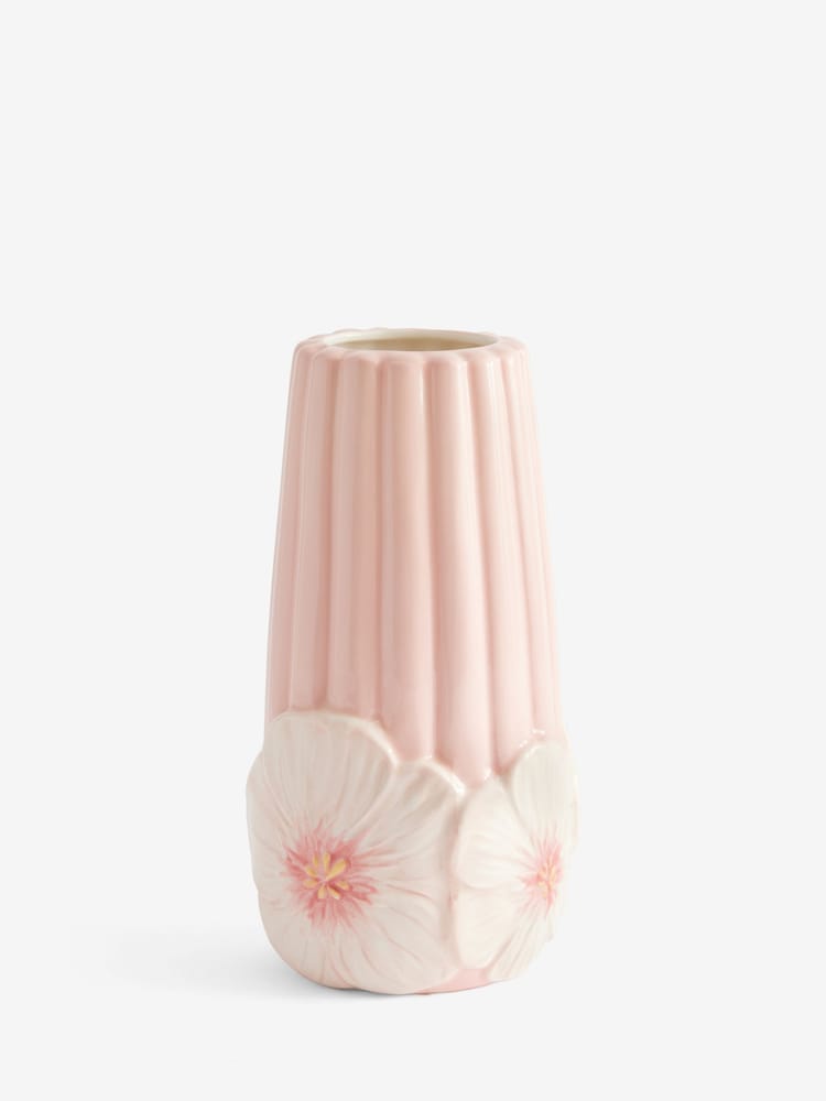 Floral 3D Ceramic Vase - Bild 3 av 3