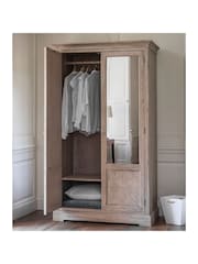 Gallery Home Natural Wood Mustique Double Wardrobe - Image 3 of 4