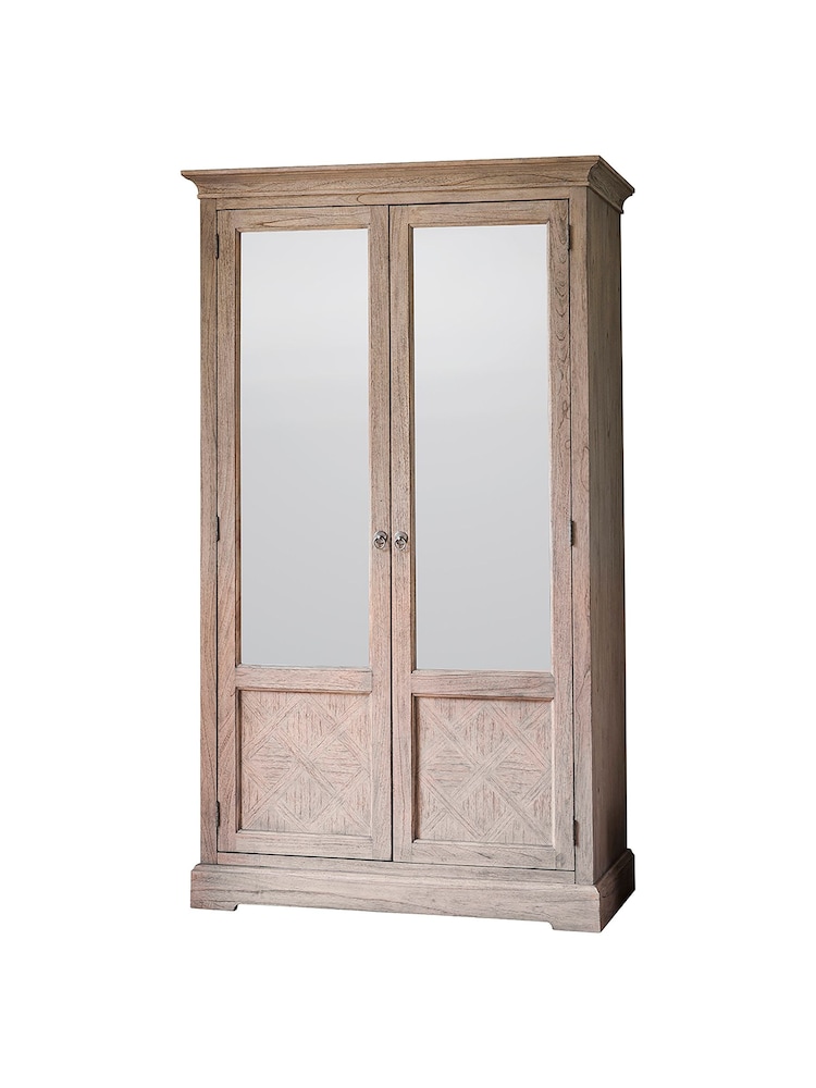 Gallery Home Natural Wood Mustique Double Wardrobe - Image 4 of 4