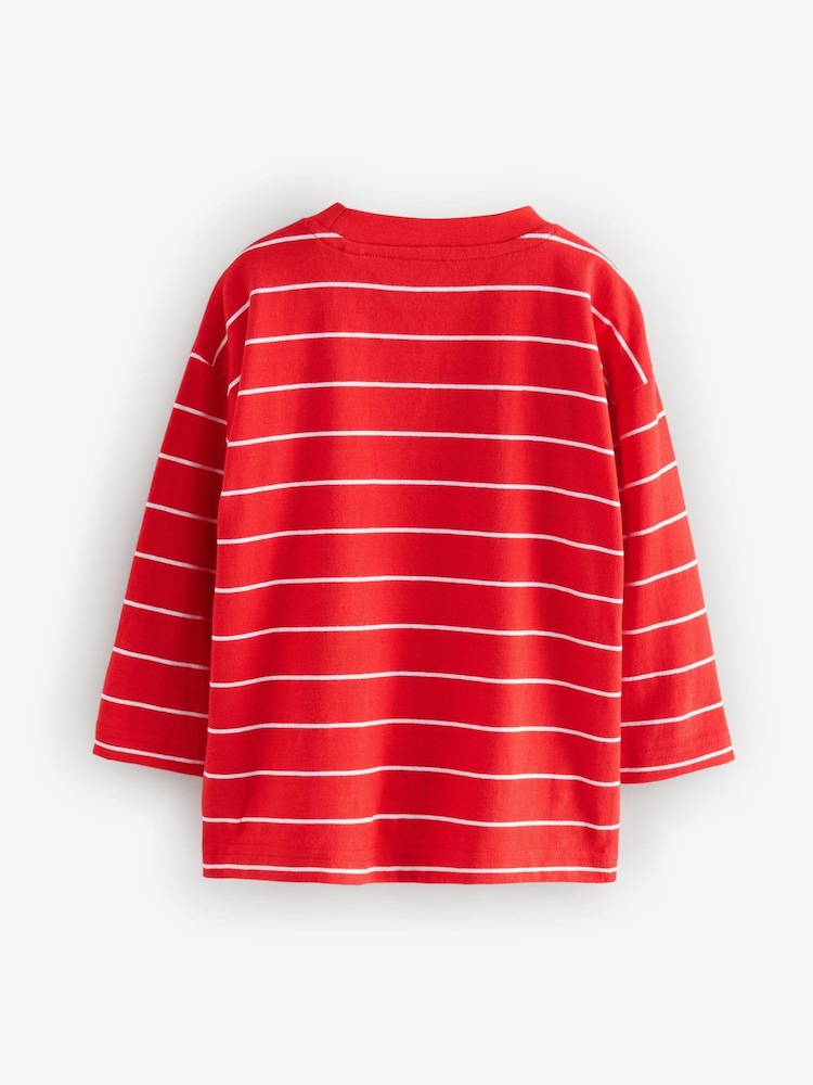 Rot - Weihnachtliches Langarmshirt mit Mickey Mouse-Print aus 100% Baumwolle (6M.–8J.) - Bild 2 von 4 Rot - Weihnachtliches Langarmshirt mit Mickey Mouse-Print aus 100% Baumwolle (6M.–8J.) - Bild 2 von 4