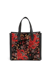 Pavers Red Pavers Red Floral Tote Bag - Image 1 of 3