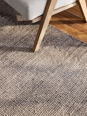 Grey Elea Border Rug - Image 3 of 5