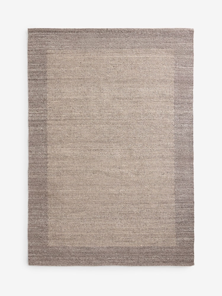 Grey Elea Border Rug - Image 5 of 5