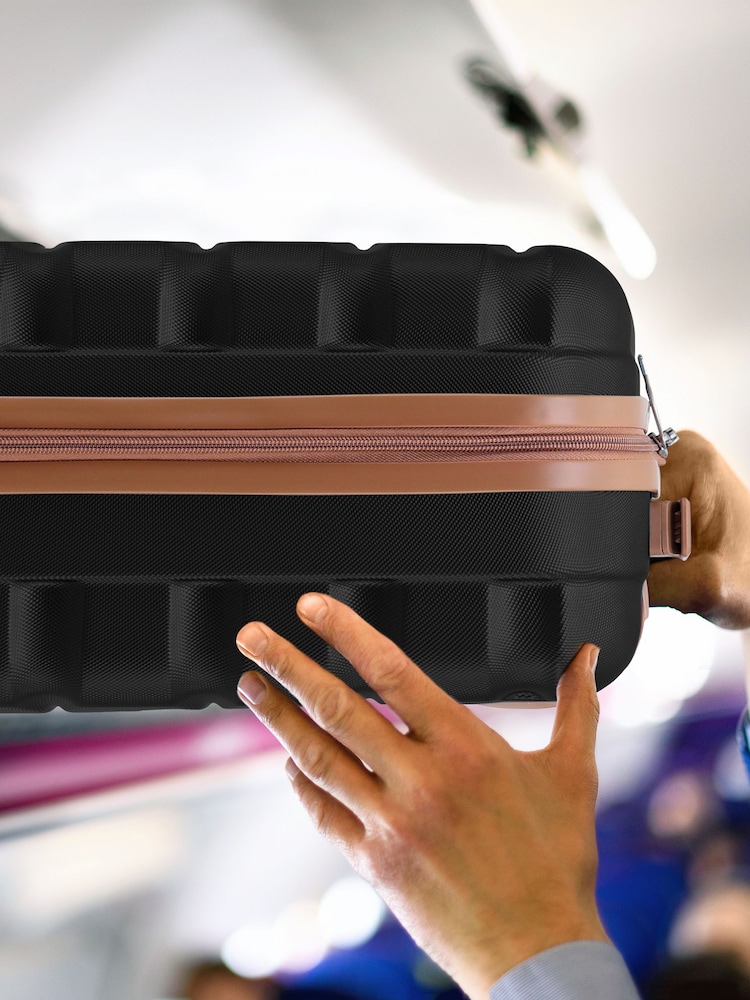 Flight Knight Easyjet Size Black Hard Shell ABS Cabin Carry On Case Luggage - Image 7 of 7