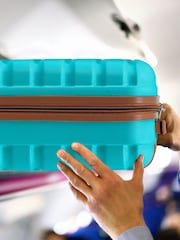 Flight Knight Blue EasyJet Underseat 4 Wheel ABS Hard Case Cabin Carry On Hand Luggage - Image 7 of 7