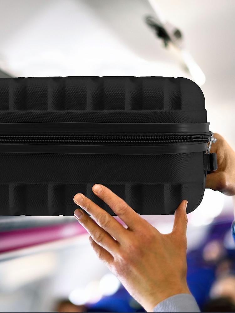 Flight Knight Gold Large Check in Case EasyJet Carry On Suitcases Set Of Two (Underseat & Overhead Bag Sizes) - Image 7 of 7