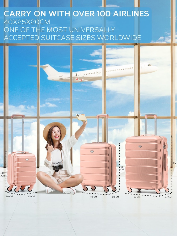 Flight Knight Ryan Air Cary On Suitcases Set Of Two  (Free & Priorty Bag Sizes) - Image 2 of 7