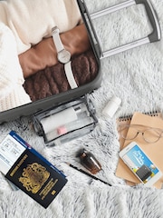 Flight Knight Gold Large Check in Case EasyJet Carry On Suitcases Set Of Two (Underseat & Overhead Bag Sizes) - Image 6 of 7